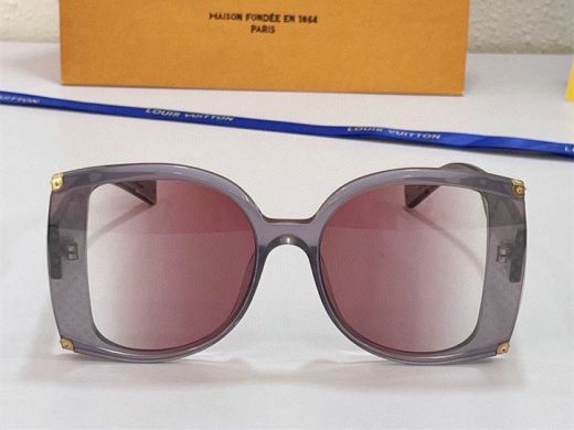 Ladies' Classic Monogram Print Frame Oversized Gradient Pink Lenses -  Louis Vuitton In The Mood For Love Sunglasses