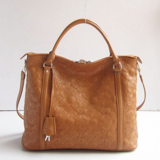 Vintage Louis Vuitton Antheia Silver Hardware Ladies Yellow Lambskin Leather Monogram 3way Shoulder Bag Price Online