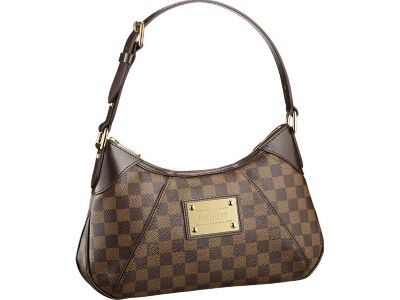  Louis Vuitton Damier Canvas Hobo Bag With Brown Strap Shulder Bag For Girls US