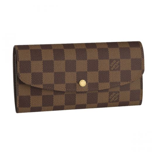 Louis Vuitton Damier Canvas Classy Flip Wallet For Street Fashion-setter Gift US Sale  