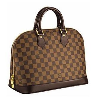 Fashionable LV  ALMA Damier Canvas Checkered-texture Classic Tote Bag Promotion Gift US