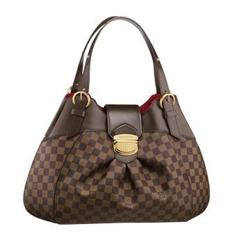 Louis Vuitton  Damier Canvas Chic Style Shoulder  Bag Gold Buckle Clone 