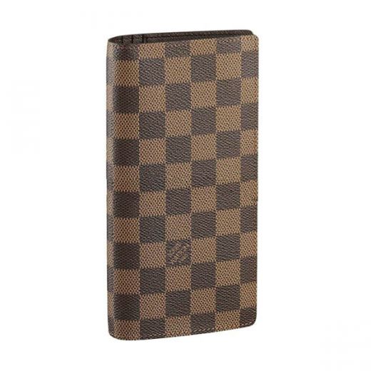 Reviewed Louis Vuitton Damier Canvas Unisex Wallet With Gold Zipper Shopping Price Singapore  