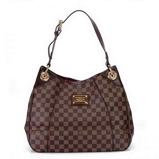 Spring Best Louis Vuitton Damier Belt Top Handle Yellow Gold Hardware Brown Monogram Ladies Canvas Handbag 