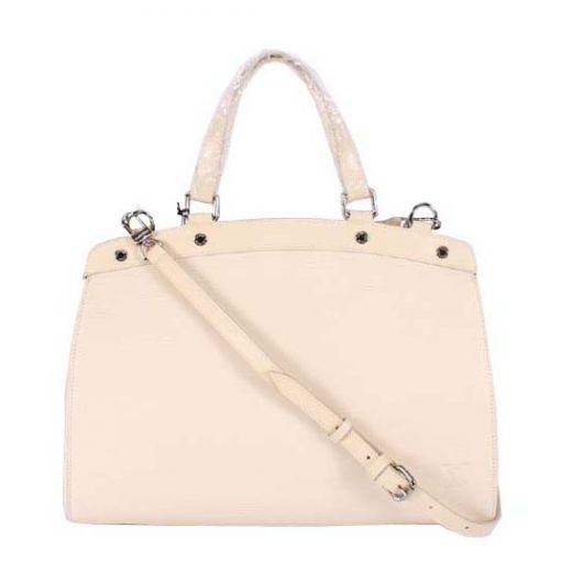 Elegant Off-white Louis Vuitton Brea EPI Leather Handbags Zip Closure Perfect Mother's Day Present Hot Selling