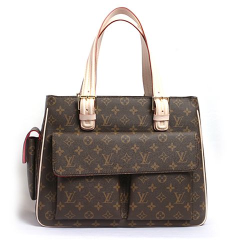Louis Vuitton Monogram Canvas Brown Shoulder-Bag Chic Style US