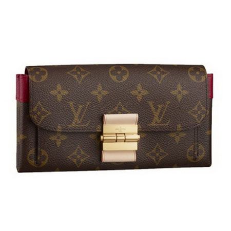 Louis Vuitton Monogram Canvas Ladies Fold-flap Long Wallet  Price Dating Gift 