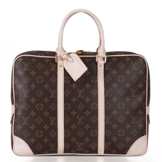 Louis Vuitton Monogram Canvas PORTE-DOCUMENTS VOYAGE Business Style Tote Bag Chic Gift M40226