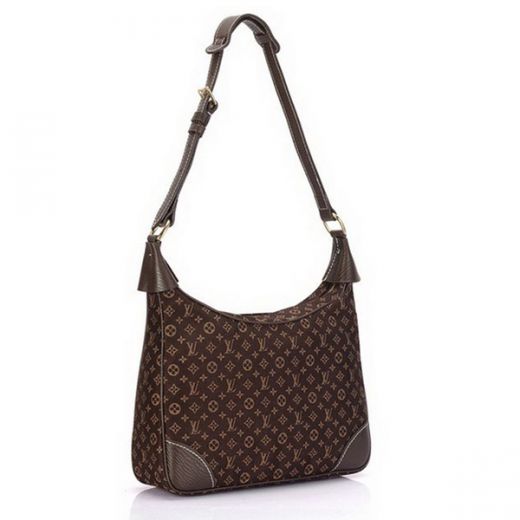 Good Price Louis Vuitton Monogram Mini Lin 2way Leather Belt Shoulder Strap Ladies Brown Canvas Shoulder Bag 