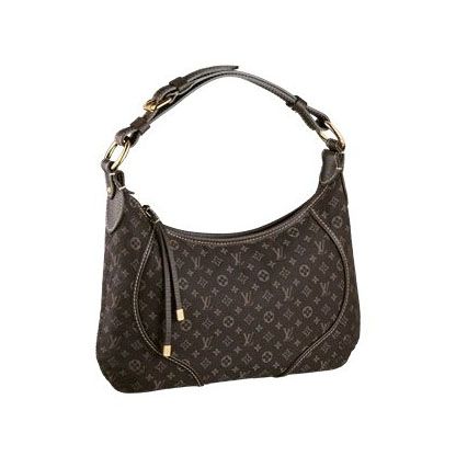 Louis Vuitton Monogram Mini Lin Retro Brass Hardware Belt Top Handle Ladies Grey Canvas 2way Bag 