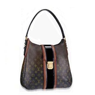 Louis Vuitton High Quality Monogram Mirage Patent Leather Detail Logo Pattern Black Leather Shoulder Bag 