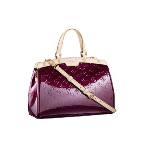 Louis Vuitton Monogram Vernis  White Totes ROSY-Purple 2-way Bag 2022 Mom Gift 