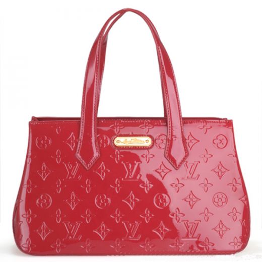 Wholesale Price Louis Vuitton  Monogram Vernis Red  Satchel Bag  Nyc 2022 Fashion