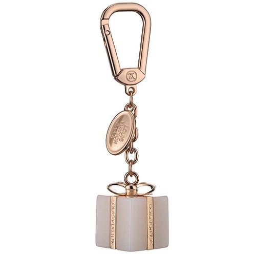  Louis Vuitton White Gift Box Ladies' Rose Gold-plated Bag Charm Fashion Girls Jewelry  Malaysia 
