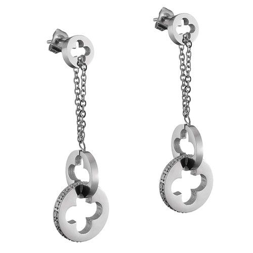  Louis Vuitton Monogram Flower Silver Piercings Diamonds Valentine Gift  Online Shop Malaysia